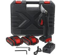 Sécateur Électrique 30mm Rechargeable 2 Batteries - Prise US - ABS Acier