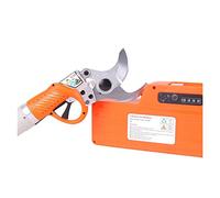 Sécateur électrique à batterie 36V cisailles de jardin ciseaux d'élagage d'arbre avec poteau d'extension(45mm-EU)