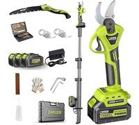 Sécateur électrique Branche Ciseaux Cutter Sécateur avec Portée Rallonge Perche 160-240cm Sécateur électrique Télescopique Diamètre De Coupe 40/50mm, 50mm, Battery*3