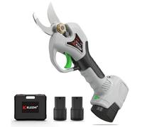 Sécateur électrique - Diamètre de coupe de 25 mm - 16,8 V - Professionnel - Fonctionne sur batterie - Avec batteries de 2000 mAh - Pour branches, cueillies de fruits et coupe des arbres - Sans fil
