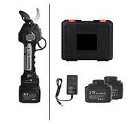 Sécateur électrique, Lame à double action sans fil 21V cisaillement progressif ciseaux efficaces bonsaï Branches d'arbres électriques outils de jardin SD-1(SD-1)