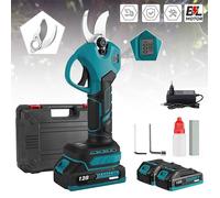 Sécateur électrique, moteur brushless 18 V, diamètre de coupe 30 mm, 2 batteries, affichage LED - 2 vitesses de lame