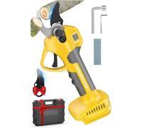 Sécateur électrique pour DeWalt 20 V Max sans fil 3,6 cm, coupe-branches, sécateur à batterie avec écran LCD, ciseaux électriques pour le jardinage, la taille des arbres