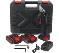 Sécateur électrique - PRISE US - 30mm - Rechargeable - 2 Batteries - ABS et Acier allié