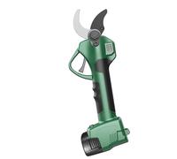 Sécateur électrique professionnel 35 mm avec batteries 21 V 2 x 2 000 Amh SK5 LCD Moteur pour vignes, oliviers, arbres fruitiers Vert