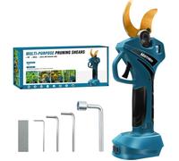 Sécateur Électrique Professionnel 65 Mm Compatible Makita 18V, Écran LCD, Sans Batterie
