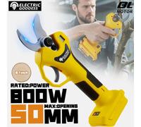 Sécateur électrique sans balais pour jardin, cisailles de taille électrique 30 mm, outils de jardinage électriques pour batteries Dewalt 20V No Battery