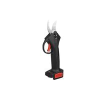 Sécateur électrique sans fil 198VF 30mm, cisaille efficace for l'élagage des arbres fruitiers, bonsaï, coupe de Branches, outil d'aménagement paysager(2 Battery Type Red)