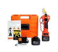 Sécateur électrique sans fil 25 V 40 mm, cisaillement efficace, taille des branches de fruits, bonsaï, 12 heures travail Jardin, Buissons et Branches