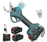 Sécateur Électrique Sans Fil 30mm - 800W Brushless 21V - Rosiers Haies Vigne Olivier Arbres - Sans Douleur Mains - 2 Batteries 2000mAh (4000mAh) - BLADEPRO