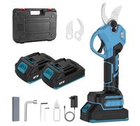 Sécateur Électrique Sans Fil, Ouverture 30MM Secateur Electrique,Sécateur Electrique avec 1500mAh Batterie avec Écran Pour La Taille, Le Jardinage, Les Arbres Fruitiers et Le Vignoble