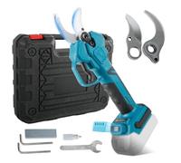 Sécateur électrique sans fil 50 mm compatible avec batterie Makita 18 V, avec écran LCD, pour branches d'arbres et fleurs (sans batterie)