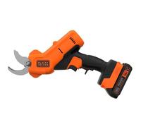 Sécateur électrique sans fil + batterie 2Ah + chargeur - BLACK+DECKER - BCPP18D1-QW - 18V - Coupe 25mm