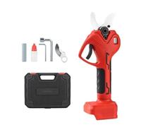 Sécateur électrique sans fil compatible avec batterie Makita 18 V (sans batterie), sécateur électrique sans balais à 2 vitesses, affichage numérique, diamètre de coupe 30/35/40 mm, lames de rechange