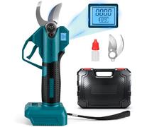 Sécateur Électrique Sans fil Compatible avec Makita 18 V, 30mm Secateur à batterie Secateur de Jardin avec LCD, Moteur Sans Balais pour branches (Sans batterie)