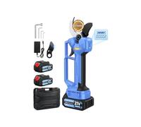 Sécateur électrique Sans Fil,Ouverture de lame 70 mm,4 Niveaux de Réglage | 1500W Secateur Electrique avec 8000mAh(2 * 4.0Ah), Lames SK7 & Affichage LED, Idéal Pour Arbres Fruitiers, Jardinage & Vignes