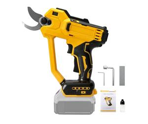 Sécateur électrique sans fil pour DEWALT 18 V batterie, diamètre de coupe 35 mm, sécateur électrique professionnel avec vitesse variable, protection de la main avant (sans batterie)