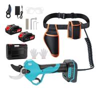 Sécateur électrique sans fil - SWAPY - Ouverture lame 50 mm - Moteur sans balais - 2 batteries 21V 2000mAh - Écran LED