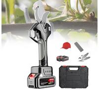 sécateur électrique, Sécateur électrique de jardin 21 V 2,0 Ah avec manche télescopique