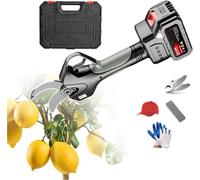 sécateur électrique, Sécateur électrique, sécateur et ciseaux d'élagage, sécateur de jardin avec batterie et lames, diamètre de coupe de 45 mm