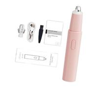 Sécateur et moule à sourcils rechargeables, plan compact pour un transport facile, action à faible bruit, idéal pour un formatage précis du front, à la maison, sinon en voyage, peau délicate, sécateur