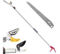 Fishtec – Sécateur télescopique 1,37–2,2 m avec scie arboricole