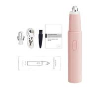 Sécateur frontal électrique combiné en ABS - Exécution extrêmement silencieuse - Appareil portable rechargeable pour description et entretien du pliage - Sécateur à sourcils mobile pour femme