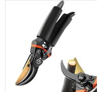 sécateur jardin,kulzdevices gardenslicer pro heavy-duty garden shears,sécateur jardinage femme,acier inoxydable jardin sécateurs,secateur de jardin pour gaucher,pour Branche,Fleur-A