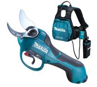 Sécateur LTX DUP362Z 36 V + 2 x Batterie BL1840 + 1 Chargeur rapide DC18RD - MAKITA - LOT70480