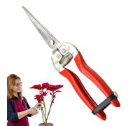 Sécateur manuel de jardinage avec lames droites en acier inoxydable, sécateur antiadhésif, coupe- pour rempotage, orange ormances fiables dans diverses applications de jardinage tout en garantis