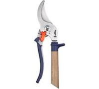 Opinel - Sécateur Ardoise - 3 Positions - Système de Verrouillage en Position Fermée - Lame Inox - Manche en Hêtre - Garde et Poignée Polyamide Confortable