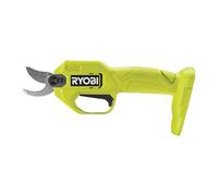 RYOBI ONE+ Sécateur sans fil 18V - lames Bypass chromées en acier carbone japonais SK5 - coupe 25 mm -sans batterie ni chargeur