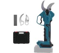 Sécateur sans fil 10-40mm,Secateur Electrique Professionnel avec Écran LCD,4 Vitesses Réglage,SK5 Lame,Coupe Branche Jardinage les Arbres Fruitiers et le Vignoble (Sans Batterie)