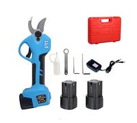Sécateur sans fil 16.8V cisailles Lithium-ion ciseaux efficaces bonsaï branches électriques outils de jardin électriques étui SC-8604,Taille de précision(Two batteries(case))