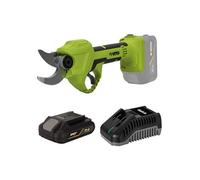 Sécateur sans fil 20V + Batterie Lithium 2Ah Ø de coupe 30 mm Moteur Brushless Chargeur rapide