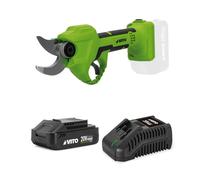 Sécateur sans fil 20V Batterie Lithium 2Ah VITO Ø de coupe 30mm Moteur Brushless