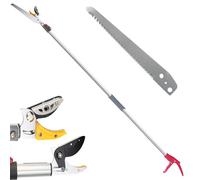 Sécateur télescopique - scie 30 cm - léger, précis et sécurisé pour