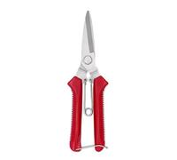 Sécateurs de jardin à tête droite | Ciseaux de taille de bonsaï ménagers à poignée antidérapante(Red)