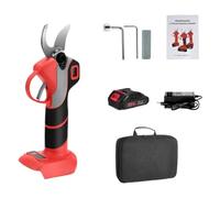 Sécateurs électriques Cisaille Électrique Sans Balais De 30mm, 4 Vitesses, Outil D'élagage De Branches D'arbres Rechargeables Sans Fil For Batterie 18V(1 Battery)