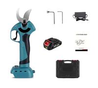 Sécateurs électriques Cisaille Électrique Sans Balais De 45mm, 4 Vitesses, Efficace, Rechargeable, For Bonsaï D'arbres Fruitiers, For Batterie 18V(1 Battery)