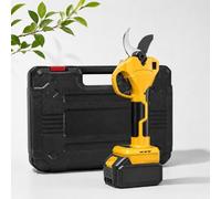Sécateurs Électriques Ciseaux Élagueur sans fil avec perche d'extension de 2.5m,coupe-branches à Batterie professionnel pour vergers,diamètre de coupe MAX 40mm 1-Bat