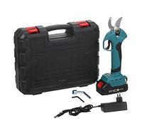 Sécateurs électriques pour élagage HUIOP Sécateurs électriques pour élagage sans fil 21V 1 emballage rechargeable de secours 2000mah batterie au lithium alimentée par batterie cisailles de jardin 10~
