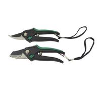 BRÜDER MANNESMANN M63202 sécateur Enclume Noir, Vert