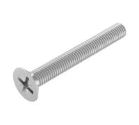 SECCARO Lot de 20 vis à tête fraisée M6 x 50 mm en acier inoxydable V2A VA A2 DIN 965 Phillips PZ Filetage complet