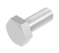 SECCARO Lot de 20 vis à tête hexagonale M12 x 30 mm, en acier inoxydable V2A VA A2, DIN 933 / ISO 4017, à six pans extérieurs