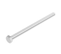 SECCARO Lot de 20 vis à tête hexagonale M6 x 110 mm, en acier inoxydable V2A VA A2, DIN 933 / ISO 4017, à six pans extérieurs