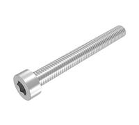 SECCARO Lot de 20 vis cylindriques M8 x 70 mm, en acier inoxydable V2A VA A2, DIN 912 / ISO 4762, à six pans creux, filetage complet