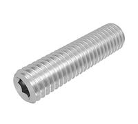 SECCARO Lot de 20 vis sans tête avec anneau M5 x 20 mm, acier inoxydable V2A VA A2, DIN 916 / ISO 4029