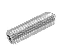 SECCARO Lot de 20 vis sans tête avec pointe M5 x 20 mm, acier inoxydable V2A VA A2, DIN 914 / ISO 4027