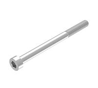 SECCARO Vis cylindriques M4 x 50 mm inox V2A VA A2, DIN 912 / ISO 4762, six pans creux, filetage partiel, 20 pièces